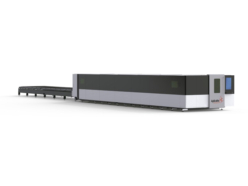 Máquina de corte a laser de alta potência para chapas metálicas com carenagem 12-20kw